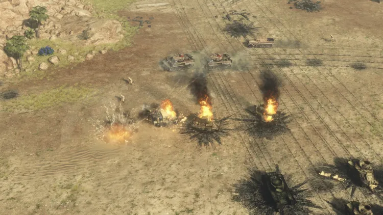 Скриншот Sudden Strike 4 - Africa Desert War DLC — 5