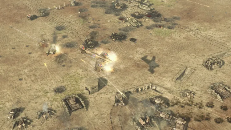 Скриншот Sudden Strike 4 - Africa Desert War DLC — 7