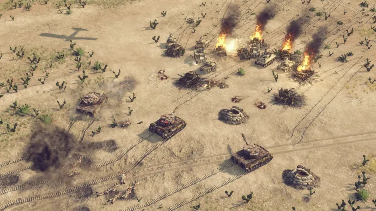 Скриншот Sudden Strike 4 - Africa Desert War DLC — 9