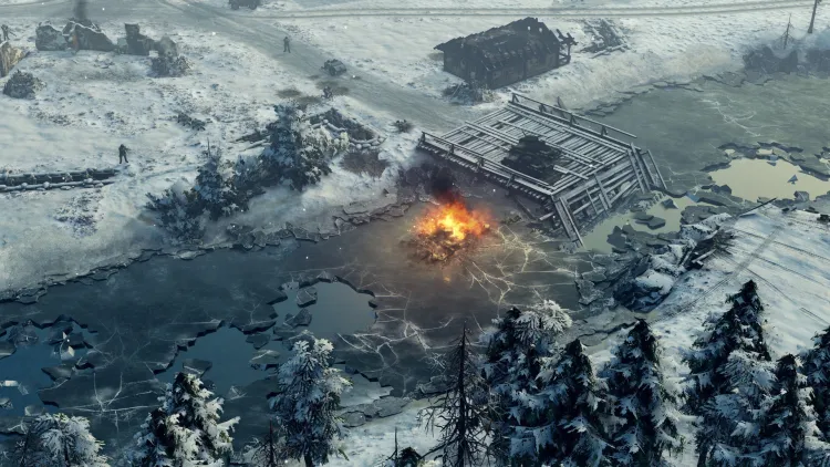Скриншот Sudden Strike 4 - Finland: Winter Storm DLC — 8