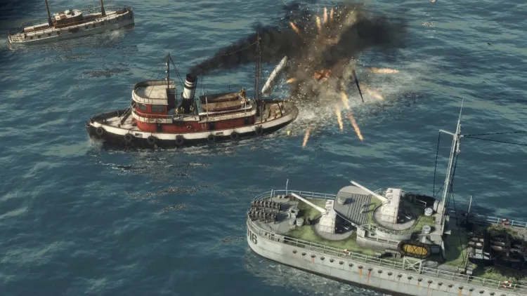 Скриншот Sudden Strike 4 - Road to Dunkirk DLC — 2