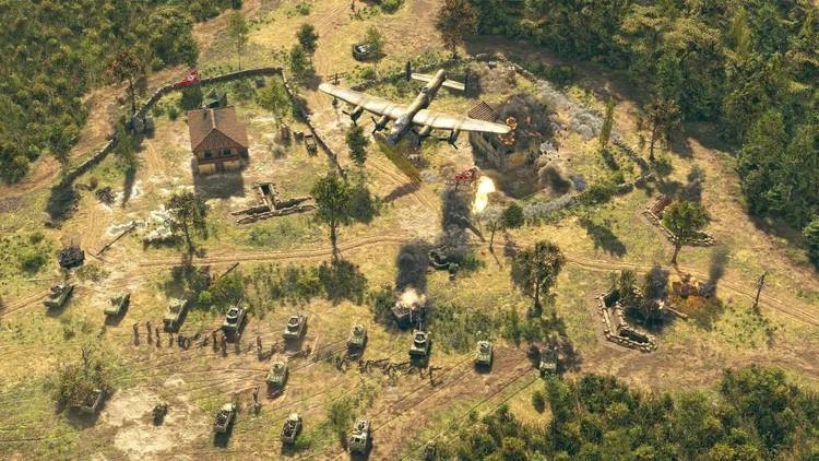 Скриншот Sudden Strike 5 - France: Road to Liberation — 1