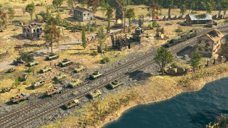 Скриншот Sudden Strike 5 - France: Road to Liberation — 2