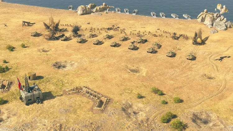 Скриншот Sudden Strike 5 - France: Road to Liberation — 5