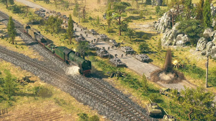 Скриншот Sudden Strike 5 - France: Road to Liberation — 6