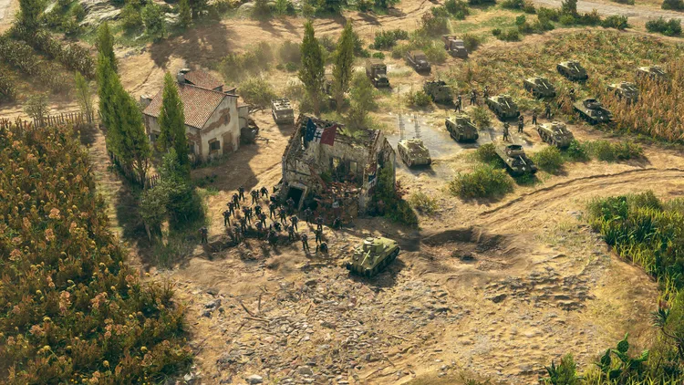 Скриншот Sudden Strike 5 - France: Road to Liberation — 7