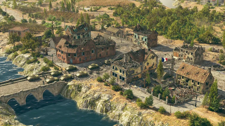 Скриншот Sudden Strike 5 - France: Road to Liberation — 8