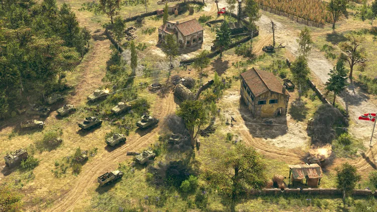 Скриншот Sudden Strike 5 - France: Road to Liberation — 9