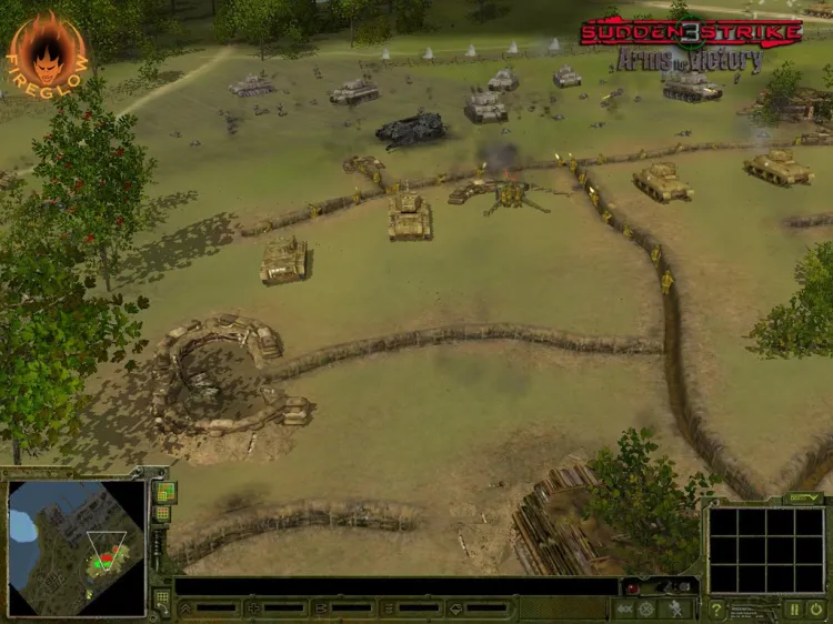 Скриншот Sudden Strike Trilogy — 1