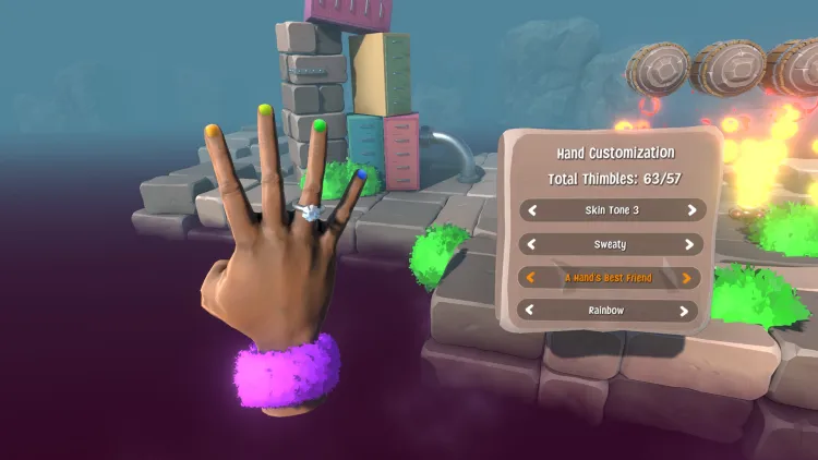 Скриншот Super Adventure Hand — 1