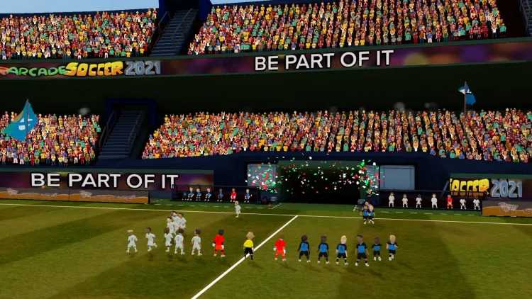 Скриншот Super Arcade Soccer 2021 — 1