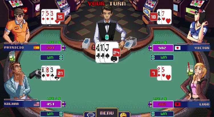 Скриншот Super Blackjack Battle 2 Turbo Edition — 1