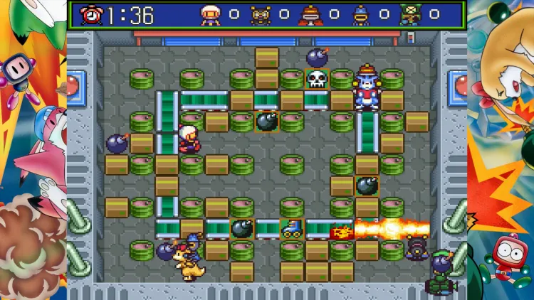 Скриншот Super Bomberman Collection (Версия для СНГ [ Кроме РФ и РБ ]) — 1