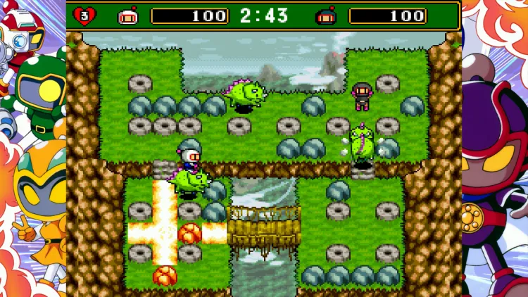 Скриншот Super Bomberman Collection (Версия для СНГ [ Кроме РФ и РБ ]) — 2