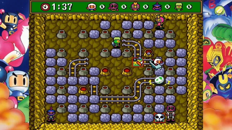 Скриншот Super Bomberman Collection (Версия для СНГ [ Кроме РФ и РБ ]) — 4