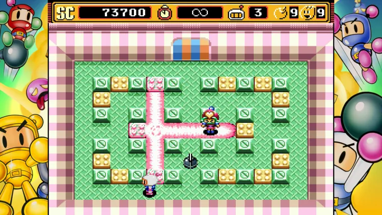 Скриншот Super Bomberman Collection (Версия для СНГ [ Кроме РФ и РБ ]) — 5