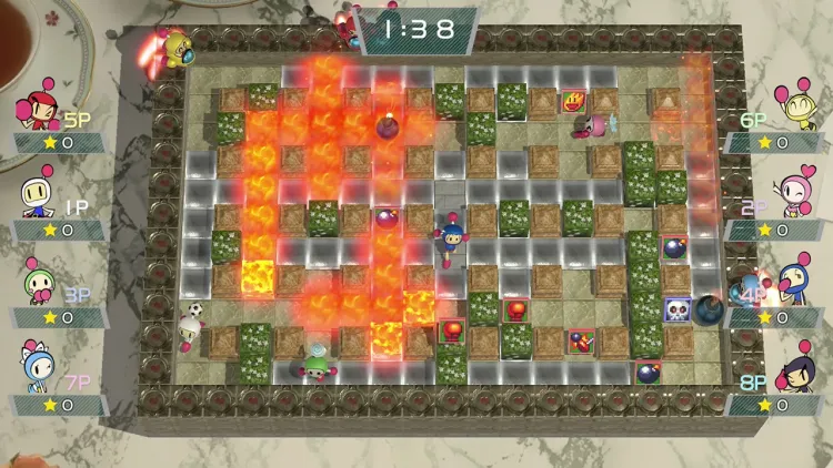 Скриншот Super Bomberman R (Nintendo Switch - Цифровая версия) (EU) — 1