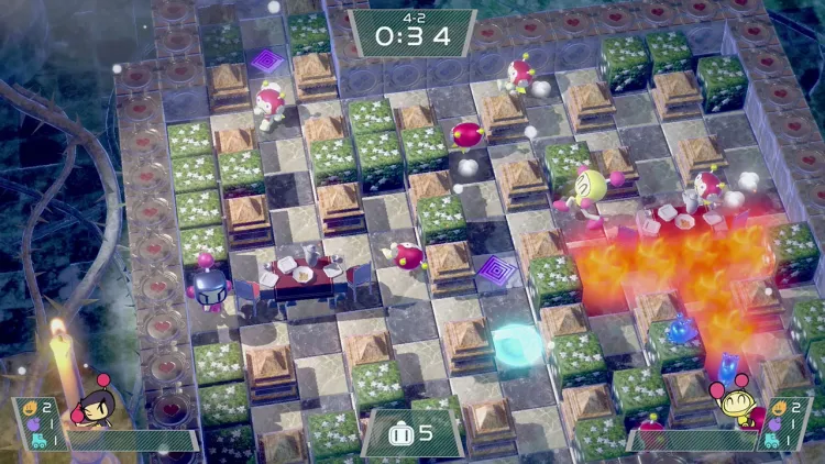 Скриншот Super Bomberman R (Nintendo Switch - Цифровая версия) (EU) — 2