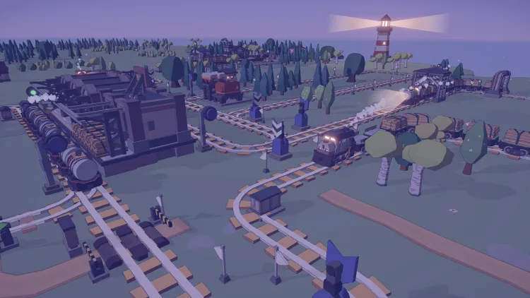 Скриншот Super Loco World - Cozy Train Automation — 5