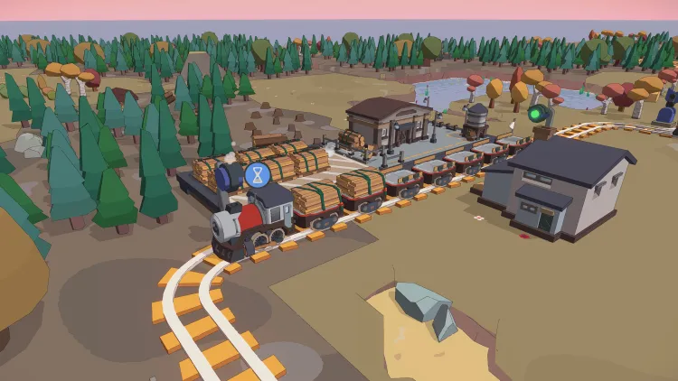 Скриншот Super Loco World - Cozy Train Automation — 6