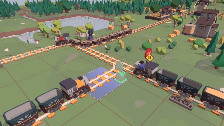 Скриншот Super Loco World - Cozy Train Automation — 8