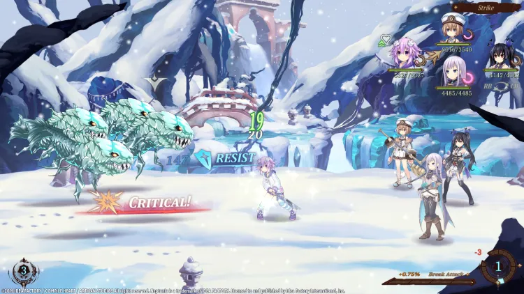 Скриншот Super Neptunia RPG — 2