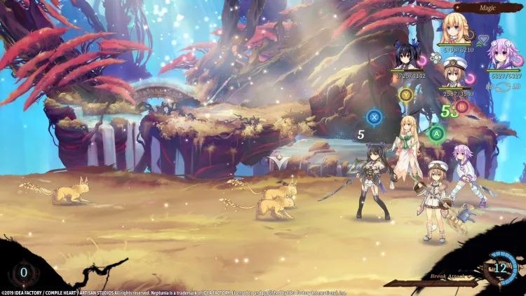 Скриншот Super Neptunia RPG — 3