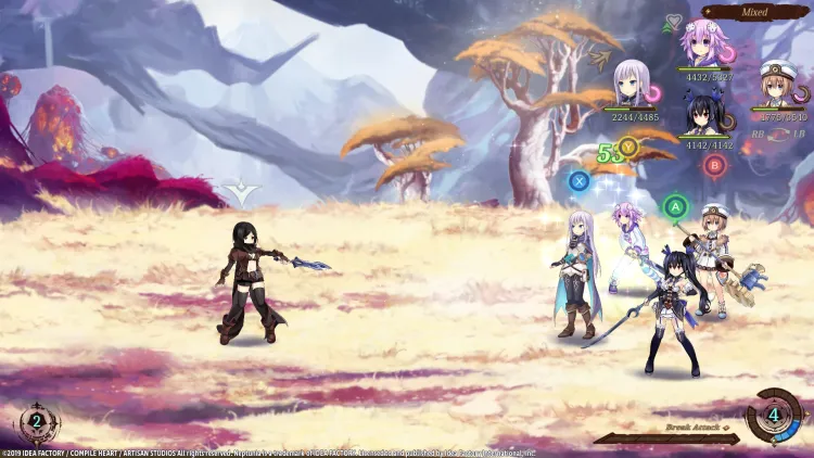 Скриншот Super Neptunia RPG — 4
