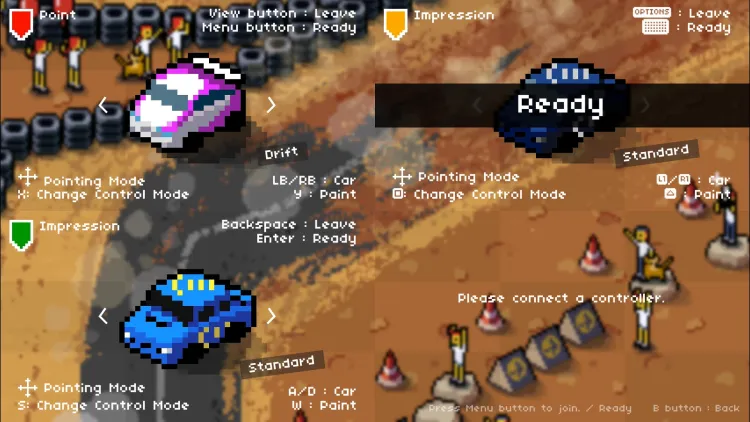 Скриншот Super Pixel Racers — 2