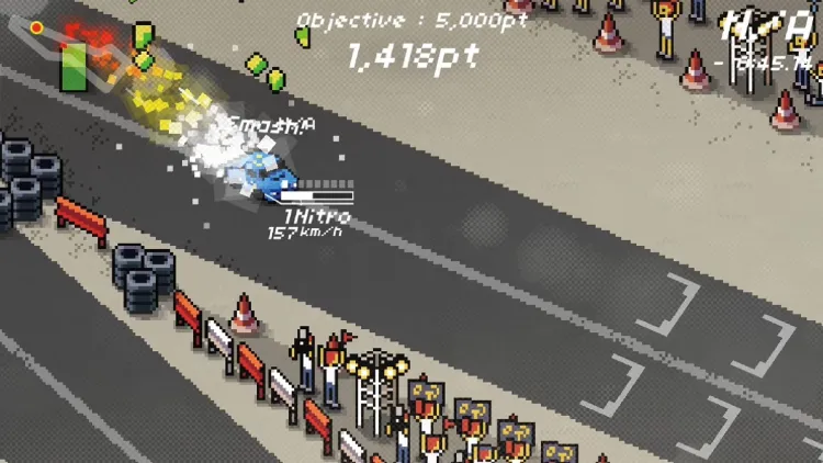 Скриншот Super Pixel Racers — 3