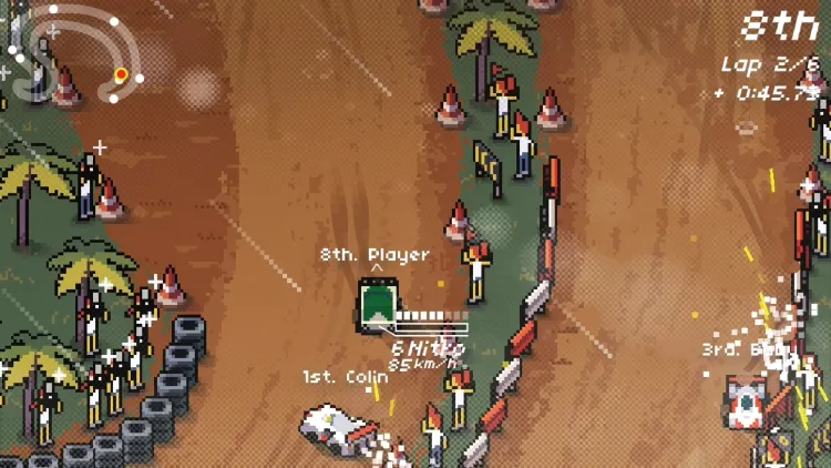 Скриншот Super Pixel Racers — 5