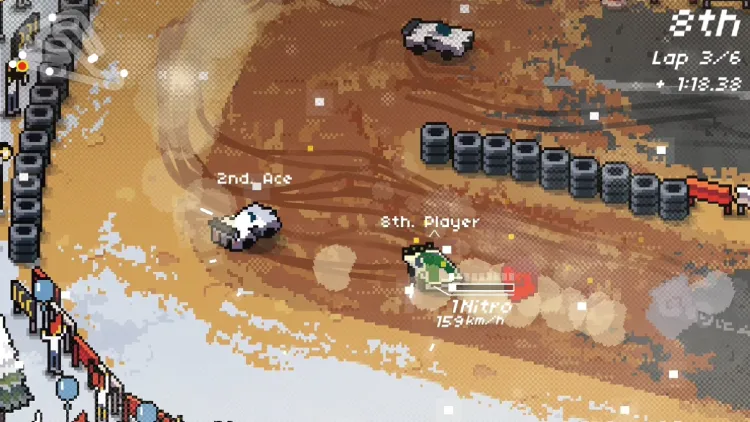 Скриншот Super Pixel Racers — 7