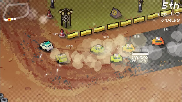 Скриншот Super Pixel Racers — 8