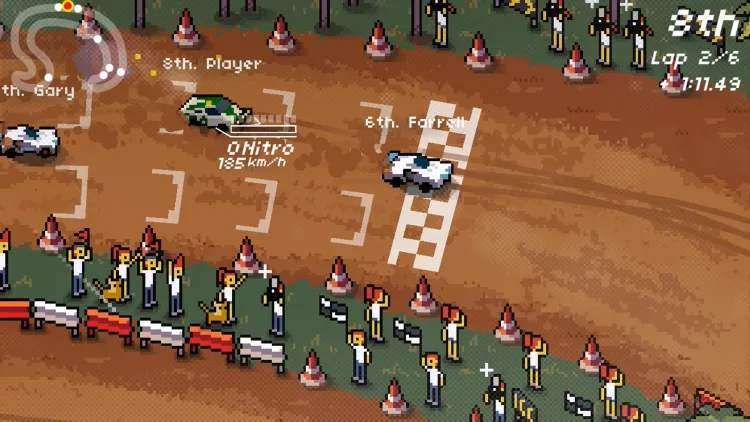 Скриншот Super Pixel Racers — 9