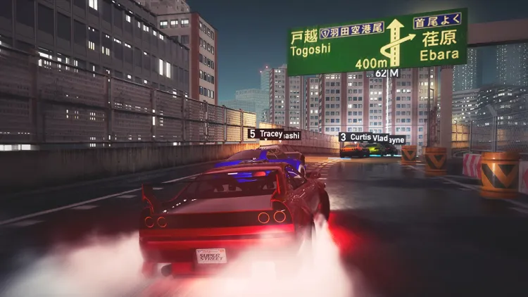 Скриншот Super Street: Racer (Nintendo Switch - Цифровая версия) (EU) — 4