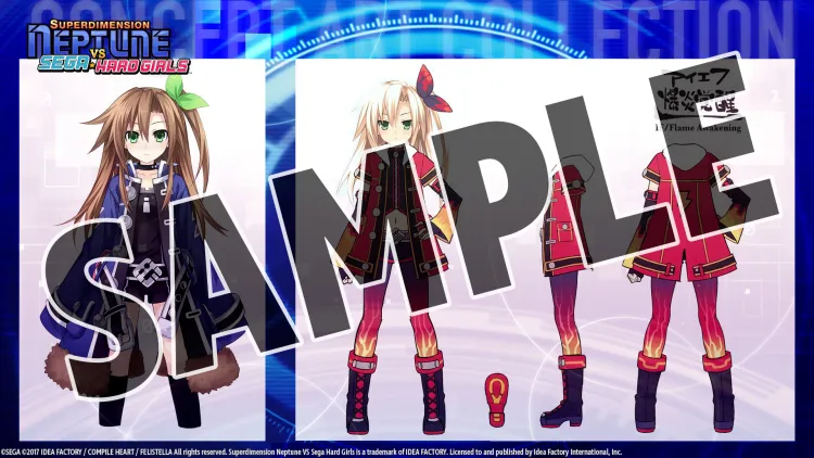 Скриншот Superdimension Neptune VS Sega Hard Girls Deluxe Pack DLC — 1