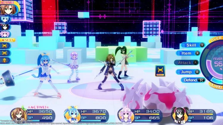 Скриншот Superdimension Neptune VS Sega Hard Girls — 4