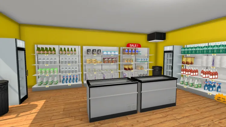 Скриншот Supermarket Simulator — 5