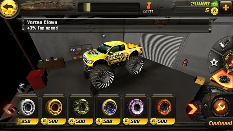 Скриншот SuperTrucks Offroad — 2
