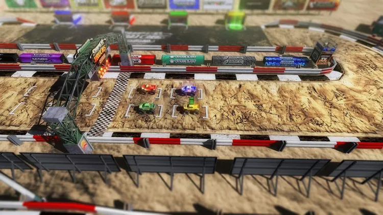Скриншот SuperTrucks Offroad — 4