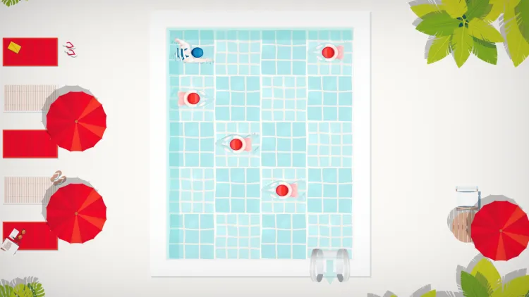 Скриншот Swim Out — 2