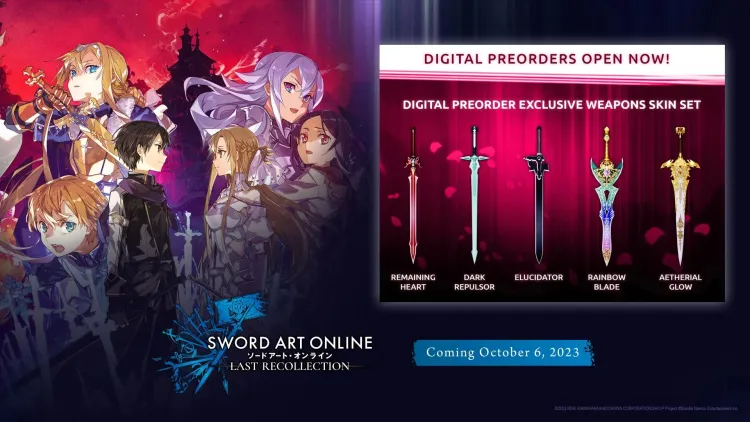 Скриншот SWORD ART ONLINE Last Recollection Ultimate Edition — 1