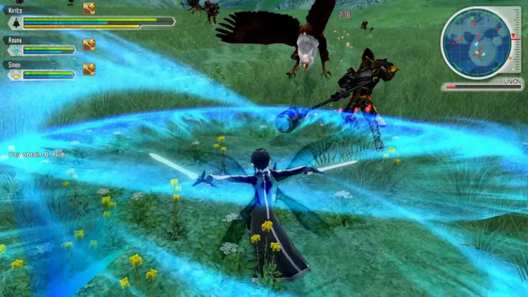 Скриншот Sword Art Online: Lost Song — 2