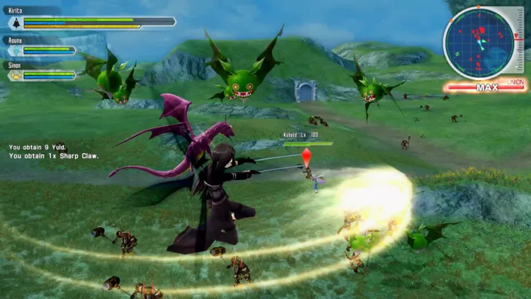 Скриншот Sword Art Online: Lost Song — 6