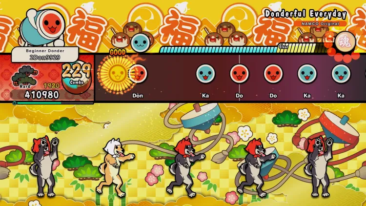 Скриншот Taiko no Tatsujin Rhythm Festival The Setlist Edition — 9