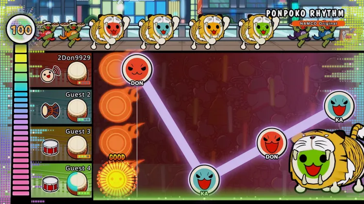 Скриншот Taiko no Tatsujin Rhythm Festival — 4