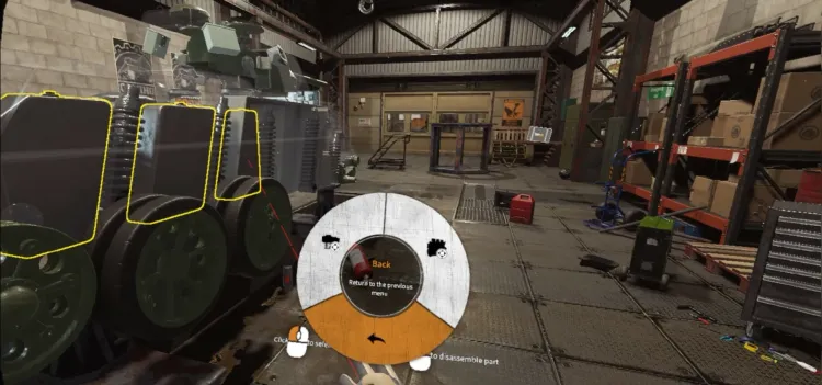 Скриншот Tank Mechanic Simulator VR — 5