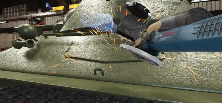 Скриншот Tank Mechanic Simulator VR — 7