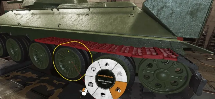Скриншот Tank Mechanic Simulator VR — 8