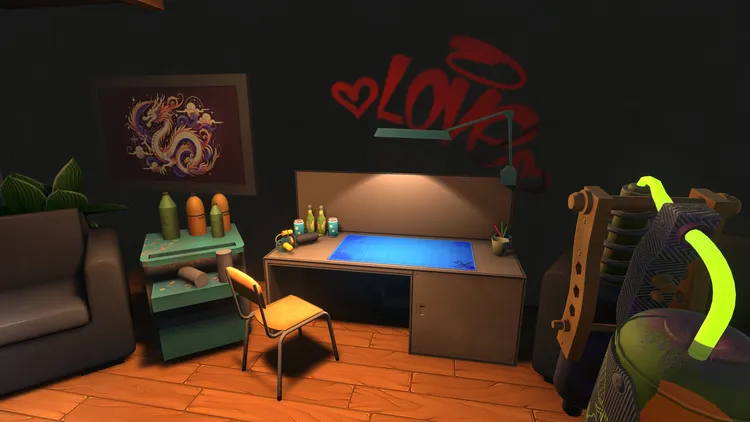 Скриншот Tattoo Shop Simulator — 8